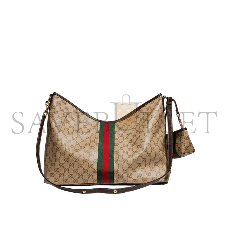 GUCCI LARGE SHOULDER BAG WITH WEB A008NS (39.5*29*15.5cm)
